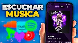 Las 6 MEJORES APPS para ESCUCHAR MÚSICA Gratis 2024 [upl. by Doubler]