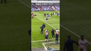 Oldham fans pitch invasion [upl. by Ynaffi]