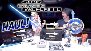 Star Wars Galactic Starcruiser EPIC Merchandise Haul [upl. by Sheline]