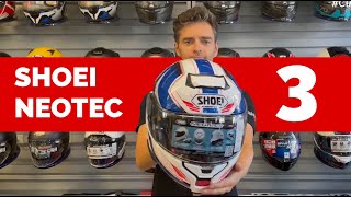 Shoei Neotec 3 il casco modulare che ridefinisce la sicurezza il comfort e lo stile [upl. by Ly]