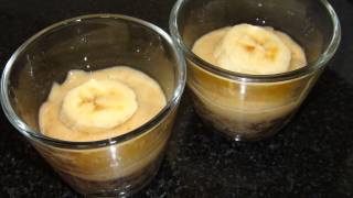 Dessert Rezept Nachtisch mit Banane und Nuessen als Boden Teil 1 einfachKochen Spezial [upl. by Lemrac]