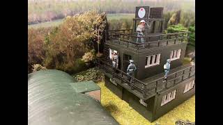 Diorama Lancaster Bomber Airfield WW2 RAF Grimsby 1944 [upl. by Aiblis390]