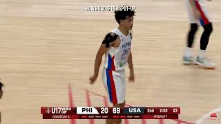 Jalen Haralson  USA  2024 FIBA U17 World Cup Highlights [upl. by Atisor]