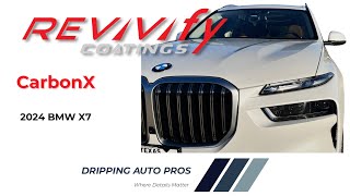 2024 BMW X7 Revivify Self Healing CarbonX Coating Austin Texas [upl. by Anitsim]