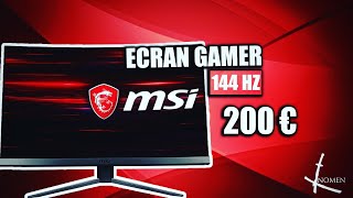 Le MSI OPTIX Un mauvais écran 144HZ [upl. by Hnib189]