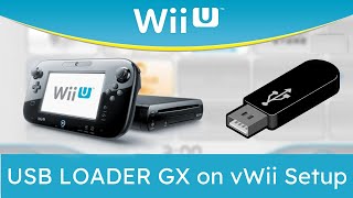 Setup USB Drive for USB LOADER GX on vWii Wii U Homebrew Hacks [upl. by Scotty]