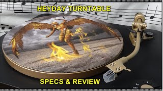 HEYDAY TURNTABLE AUDIOPHILE [upl. by Marlow558]