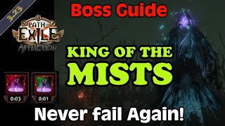 Full Guide King in the Mists Boss Mechanics and how to find him POE Affliction 323 [upl. by Anirtik]