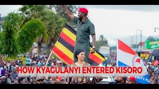 HOW KYAGULANYI ENTERED KISORO AND HIS SPEECH [upl. by Timoteo]