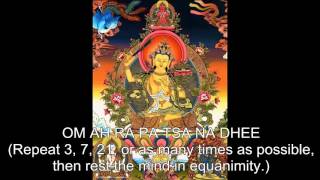 Prayer to Manjushri Jampelyang Glorious Wisdom’s Excellent Qualities  Tibetan Gang gi Lodre [upl. by Aihsemak326]