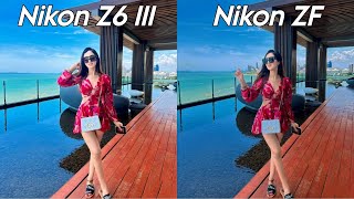 Nikon Z6 III Vs Nikon ZF Camera Test Comparison [upl. by Eico]