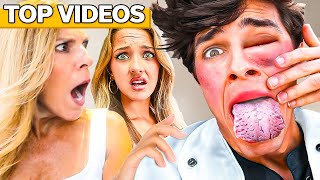 Best Family Pranks Ever  Brent Rivera [upl. by Fredette]