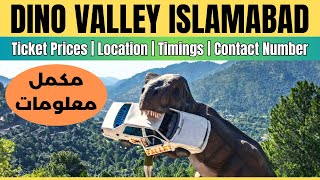 Dino Valley Islamabad Ticket Price 2023  Entry amp Rides Ticket  Timing  Location  Contact Number [upl. by Kcirneh]