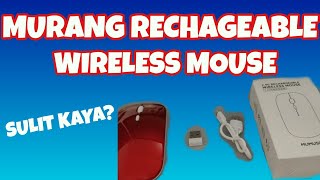 AFFORDABLE RECHARGEABLE WIRELESS MOUSE  MUMUSO [upl. by Rabah]