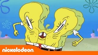 Bob Esponja  Caras muy muy locas  Nickelodeon en Español [upl. by Haletta]