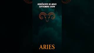 Aries Horóscopo septiembre 2024 horoscopo aries2024 [upl. by Klarika]