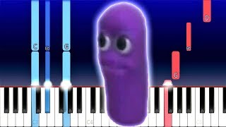 Beanos Theme Song Piano Tutorial [upl. by Eltrym]