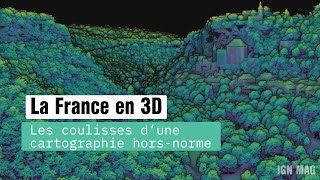 LA FRANCE EN 3D  les coulisses dune cartographie horsnorme [upl. by Nalloh289]