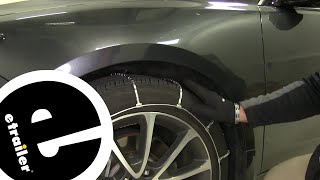 etrailer  How to Install Glacier Cable Tire Chains on your 2015 Acura TLX [upl. by Euginom]