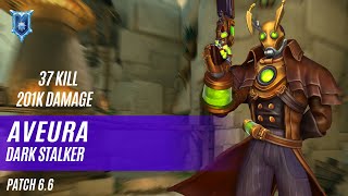 37 KILL 201K DAMAGE AVEURA ANDROXUS PALADINS COMPETITIVE DIAMOND DARK STALKER [upl. by Nossila290]