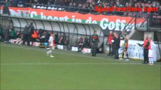 Debut goal of Davy Klaassen Ajax new talent [upl. by Eirual399]