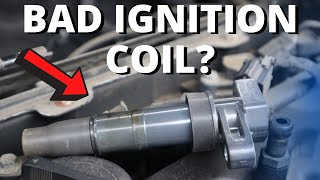 SYMPTOMS OF A BAD IGNITION COIL [upl. by Skipton]