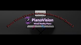 Piano Vision der Vergleich zum Notenspiel Vs Oculus 3 [upl. by Gregorio]