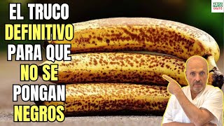 ✅ ¿COMO CONSERVAR LOS PLATANOS DURANTE MAS TIEMPO SIN QUE SE PONGAN NEGROS CON ESTE TRUCO ✅ [upl. by Nowed697]