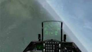 1v1 Dogfight F16 vs Mig29S Open Falcon 45 [upl. by Nnaik]