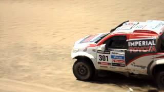 DAKAR 2013  Giniel De Villiers  Toyota Hilux Overdrive  09012013 [upl. by Jesher]