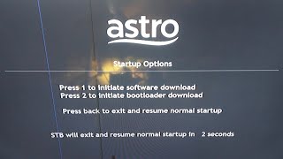 Reset ASTRO DMT5DMT890 decoder software update [upl. by Glen]