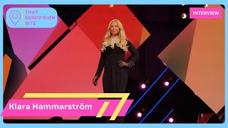 TES Interviews Klara Hammarström  Melodifestivalen 2025  That Eurovision Site [upl. by Zashin]