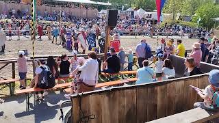 29 Freienfelser Ritterspiele vom 10052024  Große Feldschlacht auf dem Turnierplatz [upl. by Lirbij]