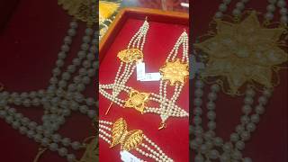 ✨24 গ্রামের পার্লস মানতাসারাতনচুর shorts goldcollection mantasa chur trending jewellery [upl. by Burnsed830]