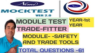 NIMI MOCK TEST VER 20TEADEFITTERYEAR1STMODULE TEST  1SAFETY AND TRADE TOOLSITI FITTER AIM [upl. by Ralleigh]