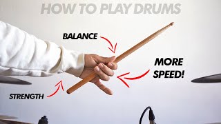 NEW SECRET TO FASTER HANDS  Beginner Drum Lesson 4 [upl. by Nahgiem752]