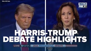 HarrisTrump Debate Highlights [upl. by Enra]