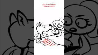 How To Say Sorry 😅 Animation Meme shorts [upl. by Clower]