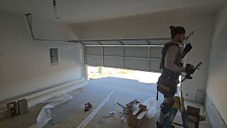 How to install garage door [upl. by Nnairrek]