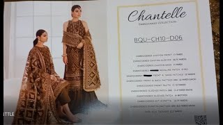 BAROQUE CHANTELLE  BQUCH10D06  UNBOXING  OPENBOX [upl. by Maurey]