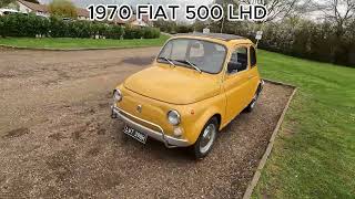 1970 FIAT 500 LHD [upl. by Richter]