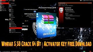 Winrar 550 Crack 64 Bit  Activator Key Free Download [upl. by Ynafetse318]