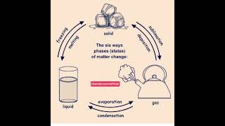 Phase interconversion of matter class 9 chemistry shorts chemistry [upl. by Nerte]