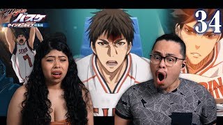 KIYOSHI TEPPEI THE IRON HEART KUROKO NO BASKET EPISODE 34 REACTION [upl. by Jacey488]