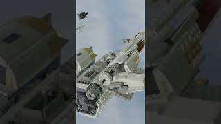 quotDynamic XWing Starfighter Right Wingquotstarwars 75355 asmr lego [upl. by Aimahs]