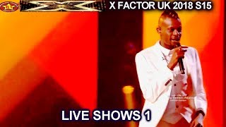 Olatunji Yearwood Original Song “Jiggle It” JUST INCREDIBLE  Live Shows 1 X Factor UK 2018 [upl. by Roe118]