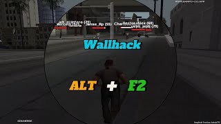 Cleo wallhack Samp pc indetectable  GTA SA [upl. by Fokos]