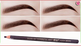 EYEBROW TUTORIAL  eyebrow tutorial with pencil [upl. by Betta]