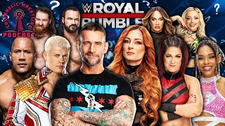 Cultaholic Wrestling Podcast 313  Who Will Win The Mens and Womens WWE Royal Rumble Matches [upl. by Clougher]