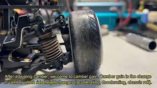 Rear Camber Gain guide for Yokomo RC drift car [upl. by Lagas]